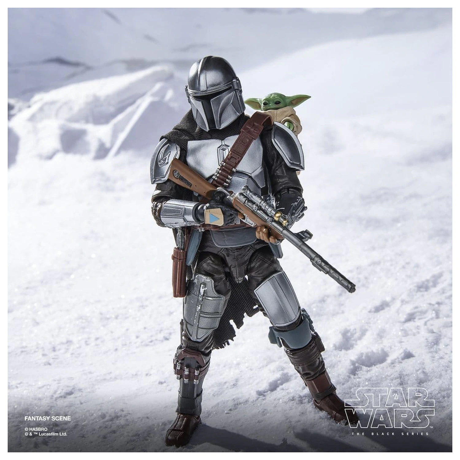 Star Wars: The Mandalorian & Grogu Black Series Action Figure The Mandalorian & Grogu 15 cm product photo