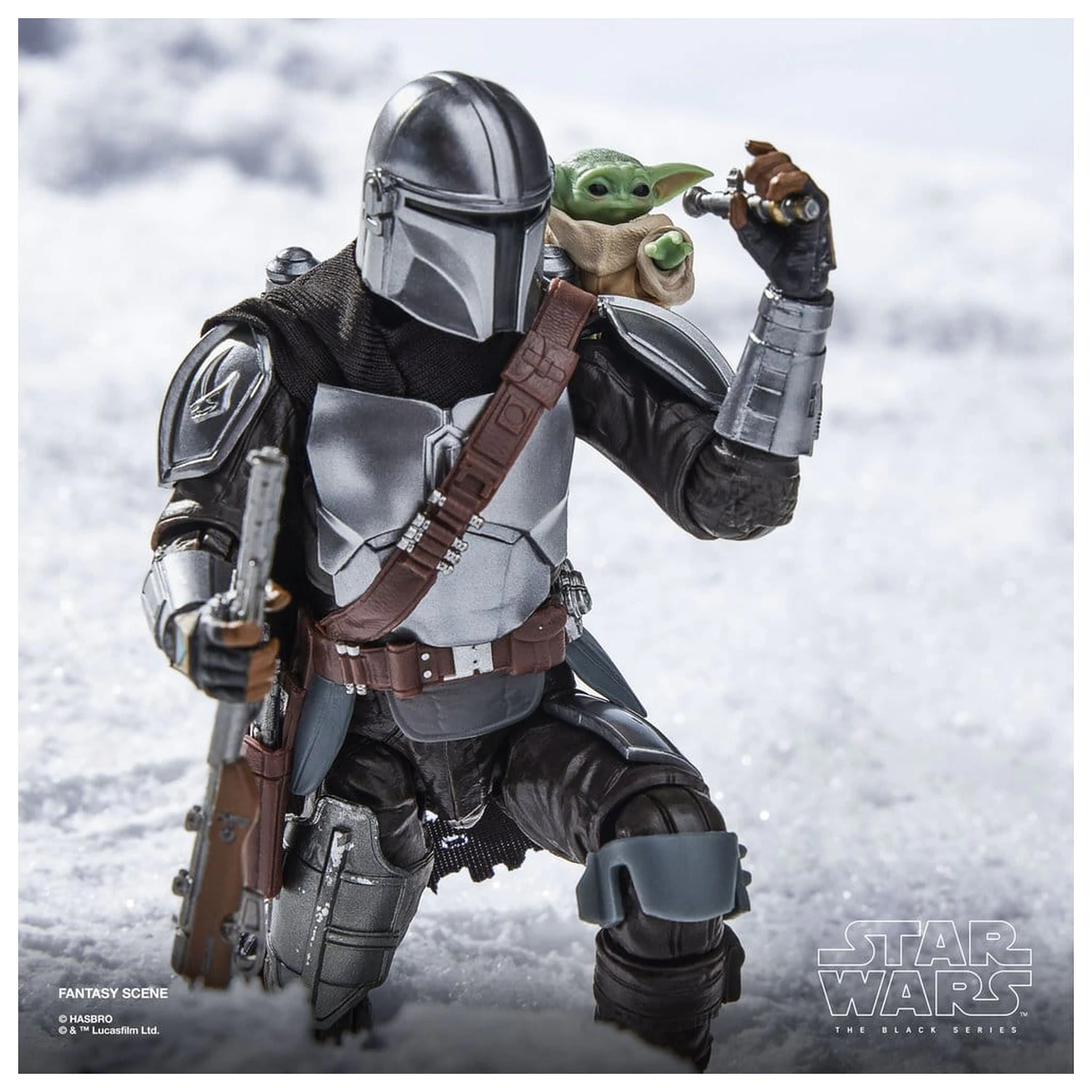 Star Wars: The Mandalorian & Grogu Black Series Action Figure The Mandalorian & Grogu 15 cm product photo