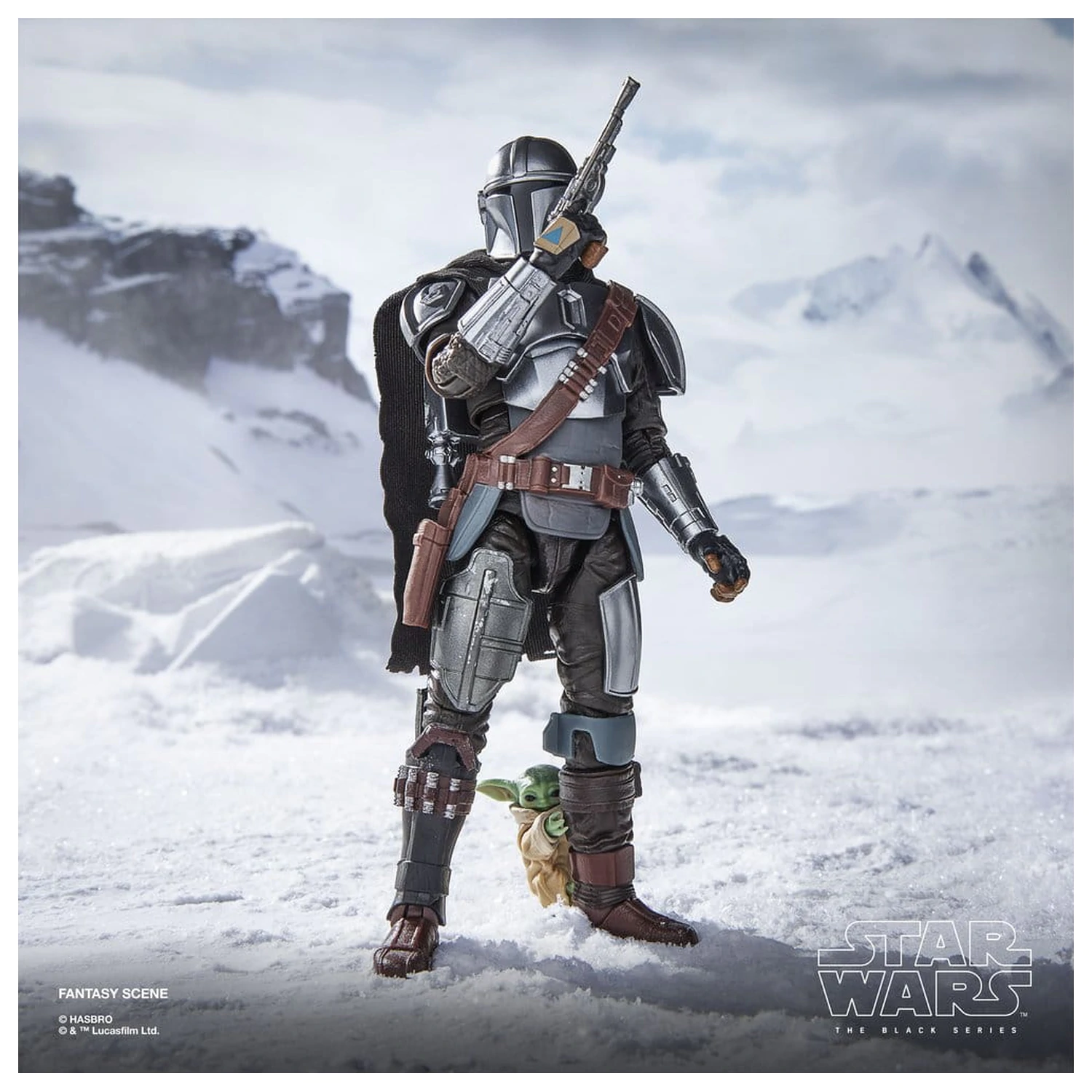 Star Wars: The Mandalorian & Grogu Black Series Action Figure The Mandalorian & Grogu 15 cm product photo