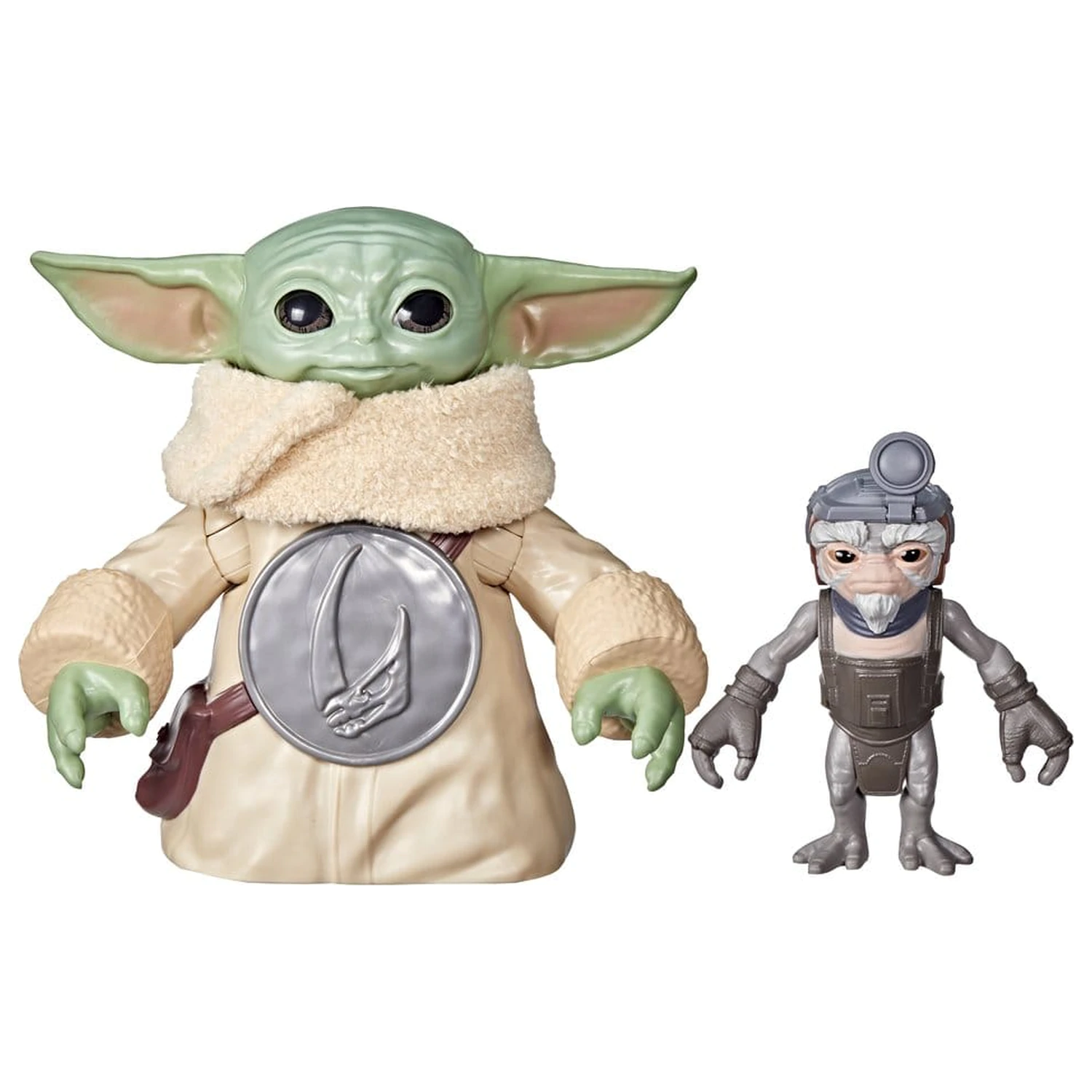 Star Wars: The Mandalorian & Grogu Electronic Action Figure Huggin' Grogu & Anzellan 17 cm product photo