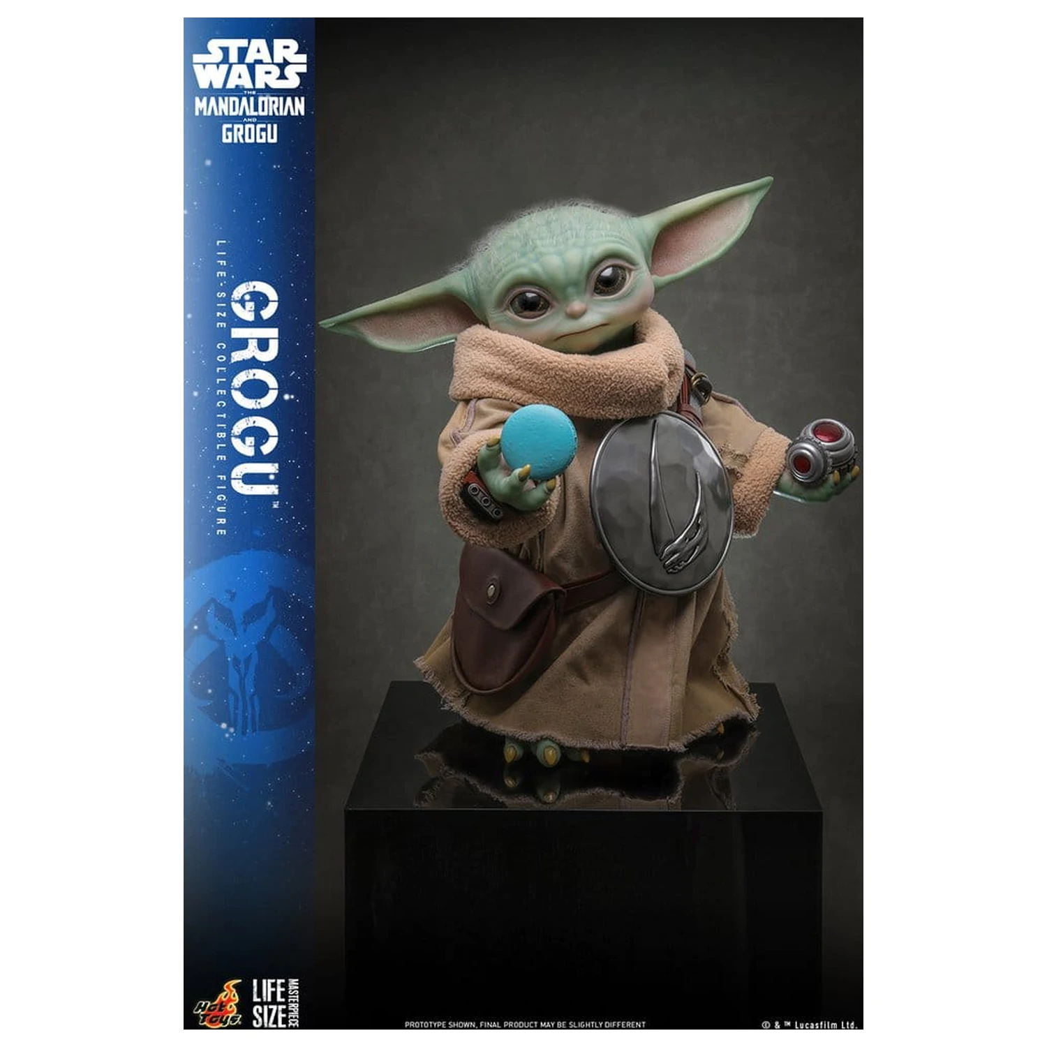 Star Wars: The Mandalorian & Grogu Life-Size Figure Grogu 38 cm product photo