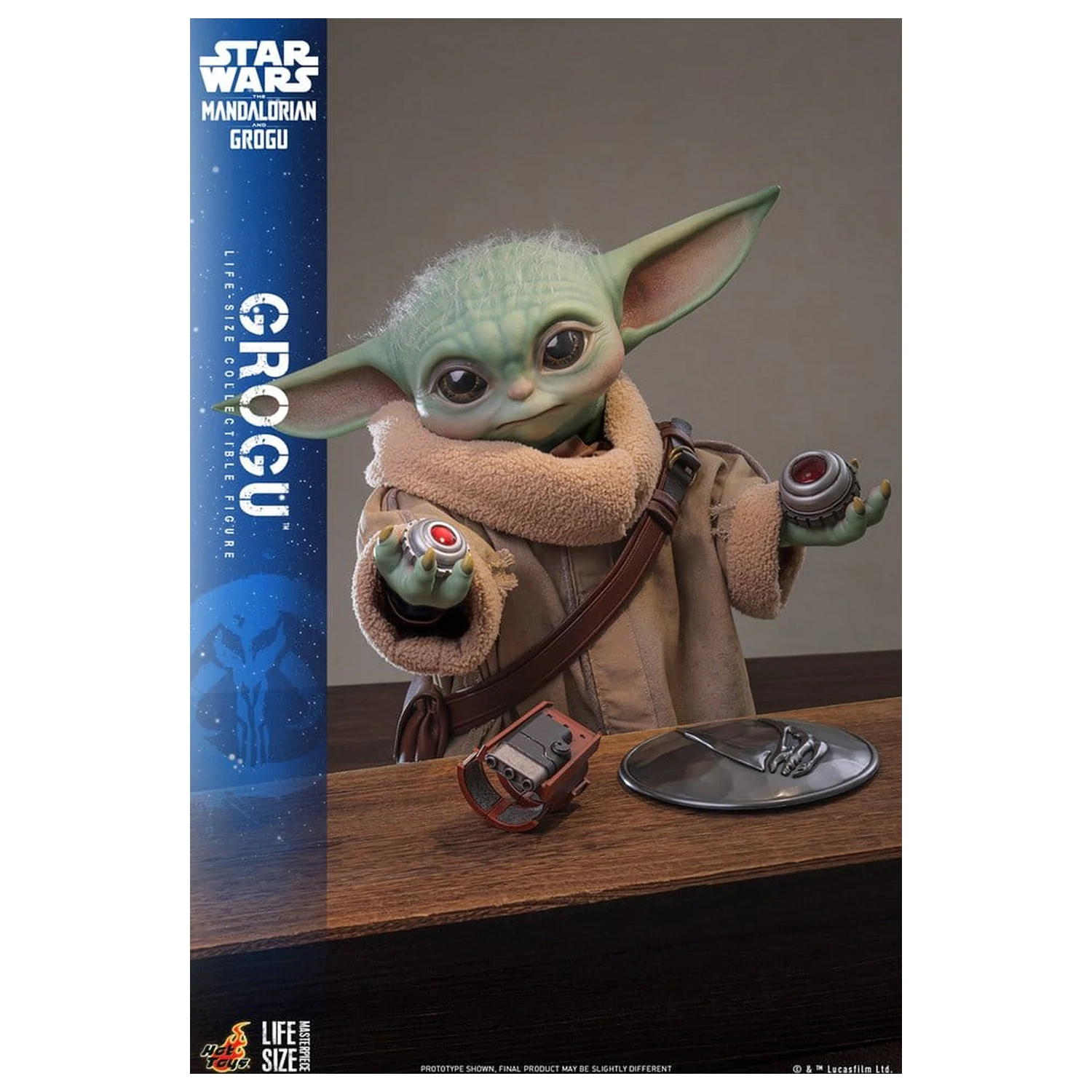 Star Wars: The Mandalorian & Grogu Life-Size Figure Grogu 38 cm product photo