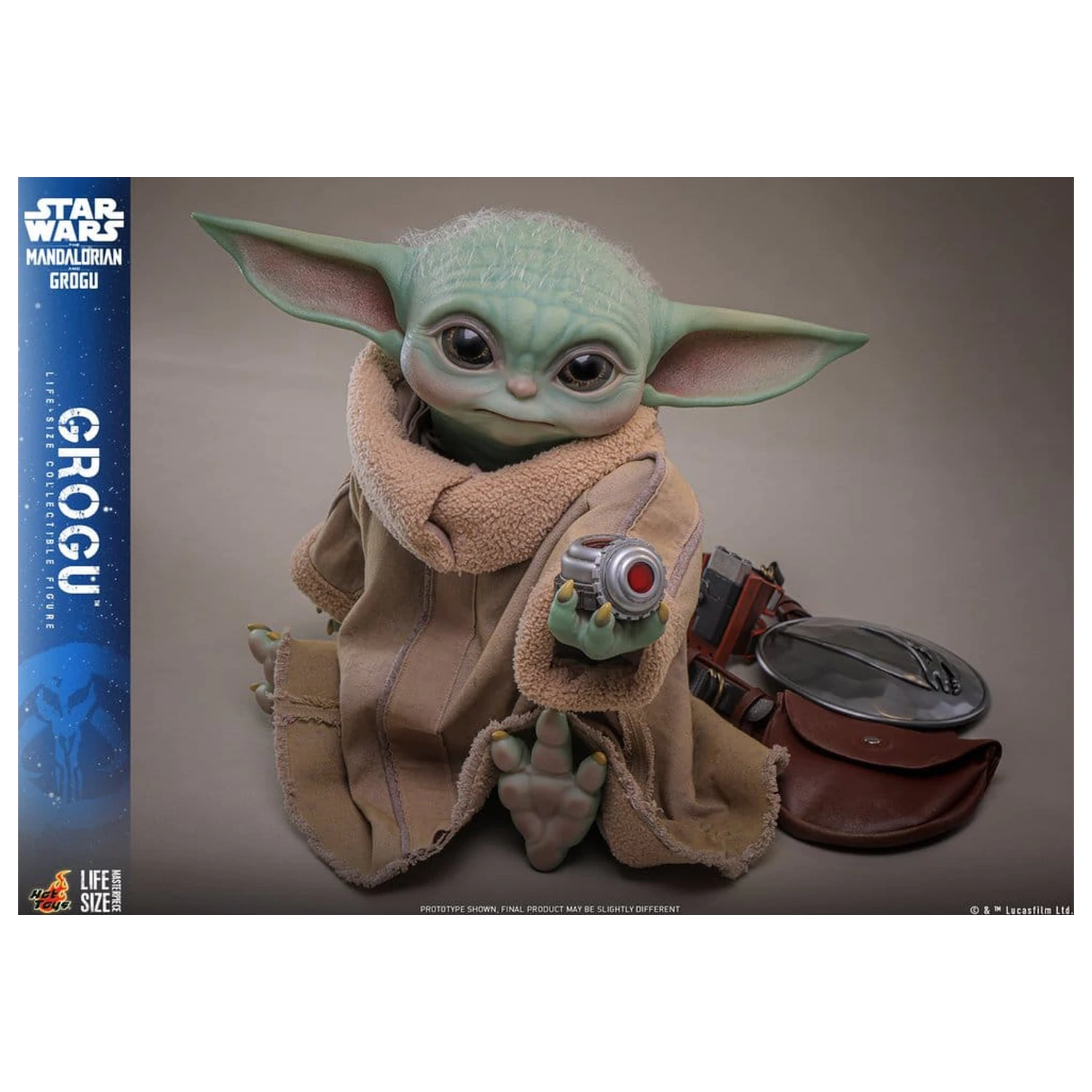 Star Wars: The Mandalorian & Grogu Life-Size Figure Grogu 38 cm product photo