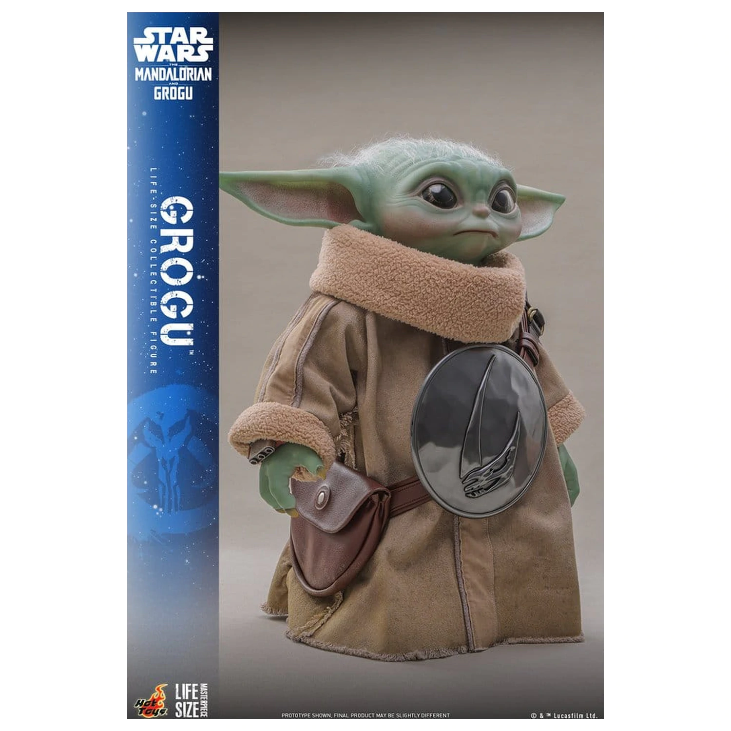 Star Wars: The Mandalorian & Grogu Life-Size Figure Grogu 38 cm product photo