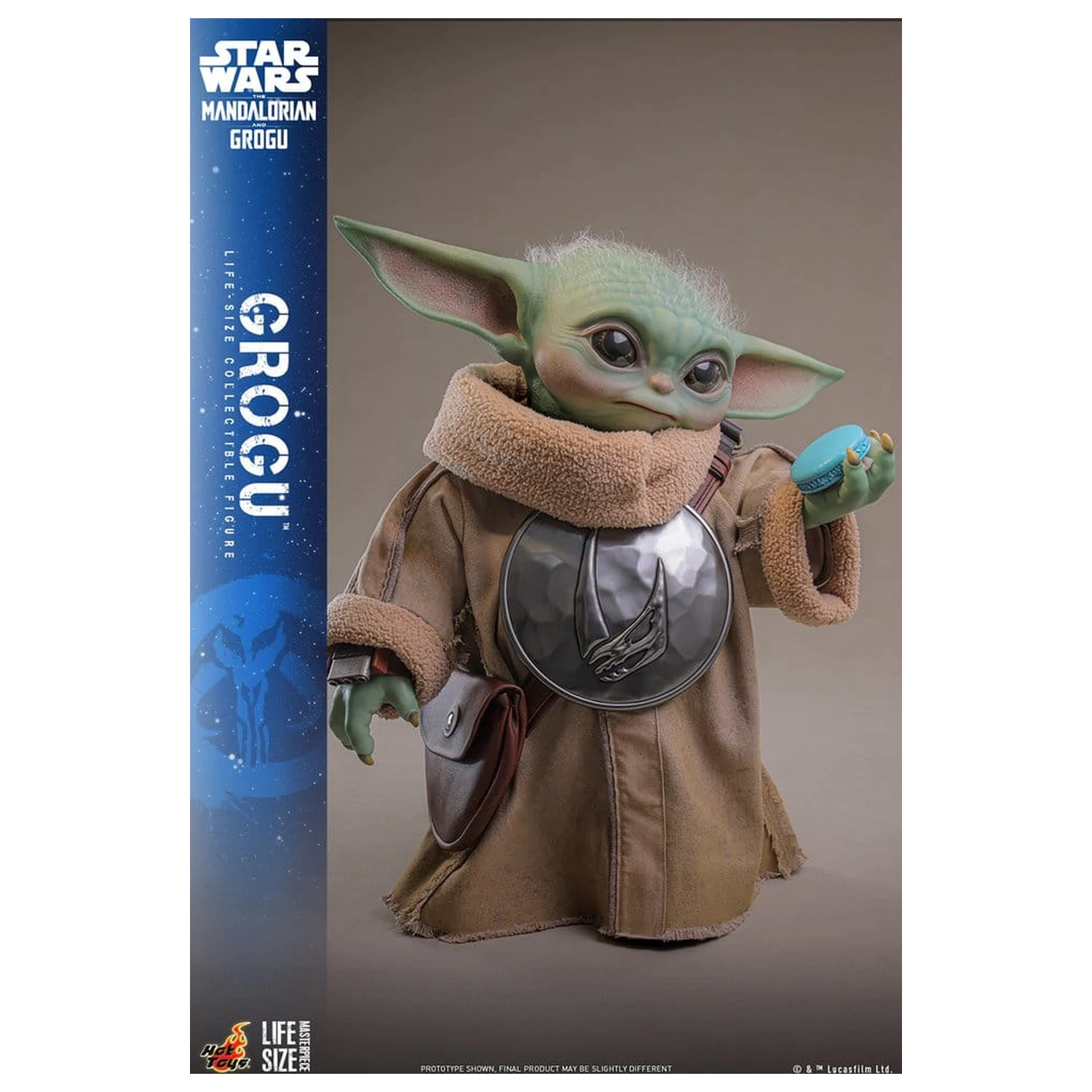 Star Wars: The Mandalorian & Grogu Life-Size Figure Grogu 38 cm product photo