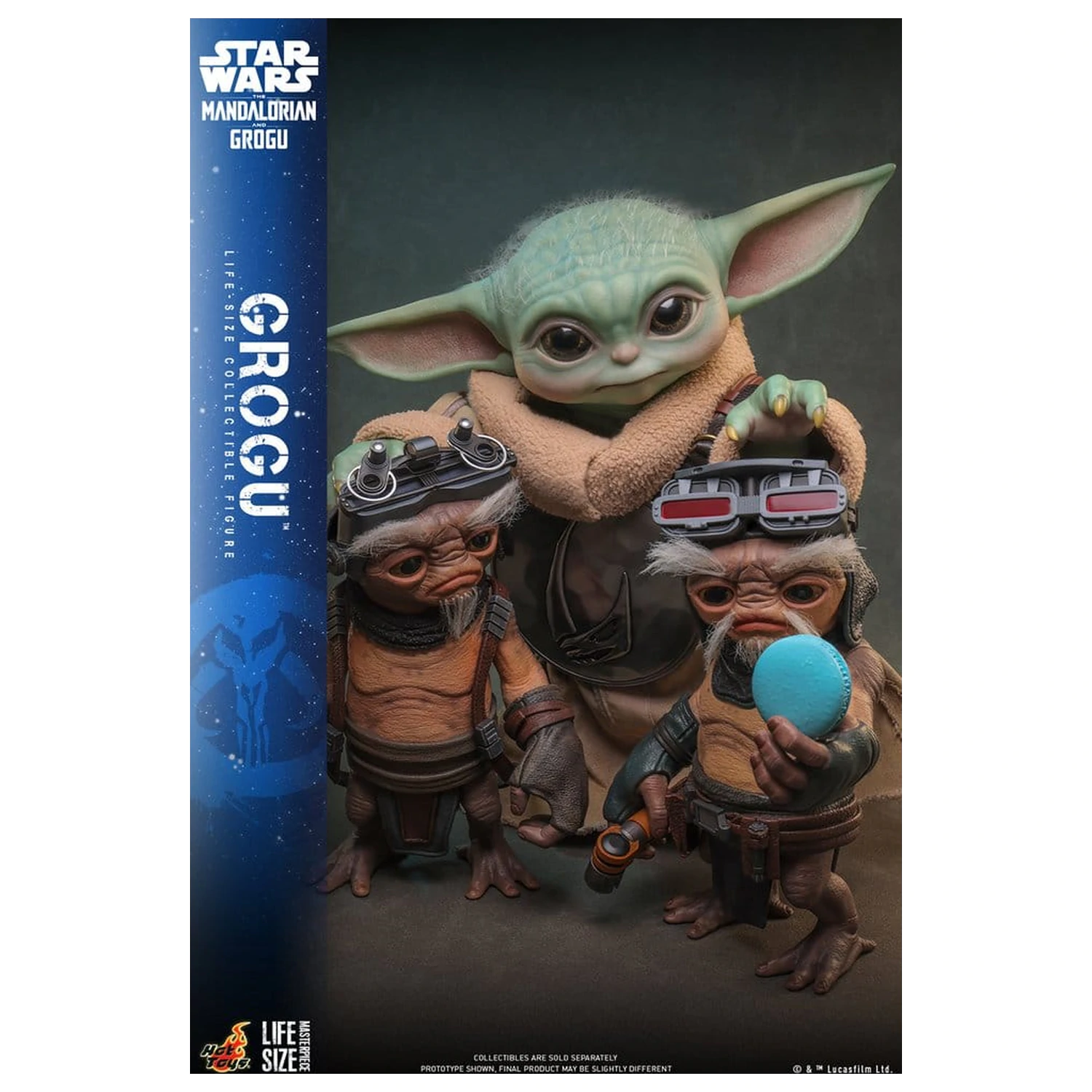 Star Wars: The Mandalorian & Grogu Life-Size Figure Grogu 38 cm product photo