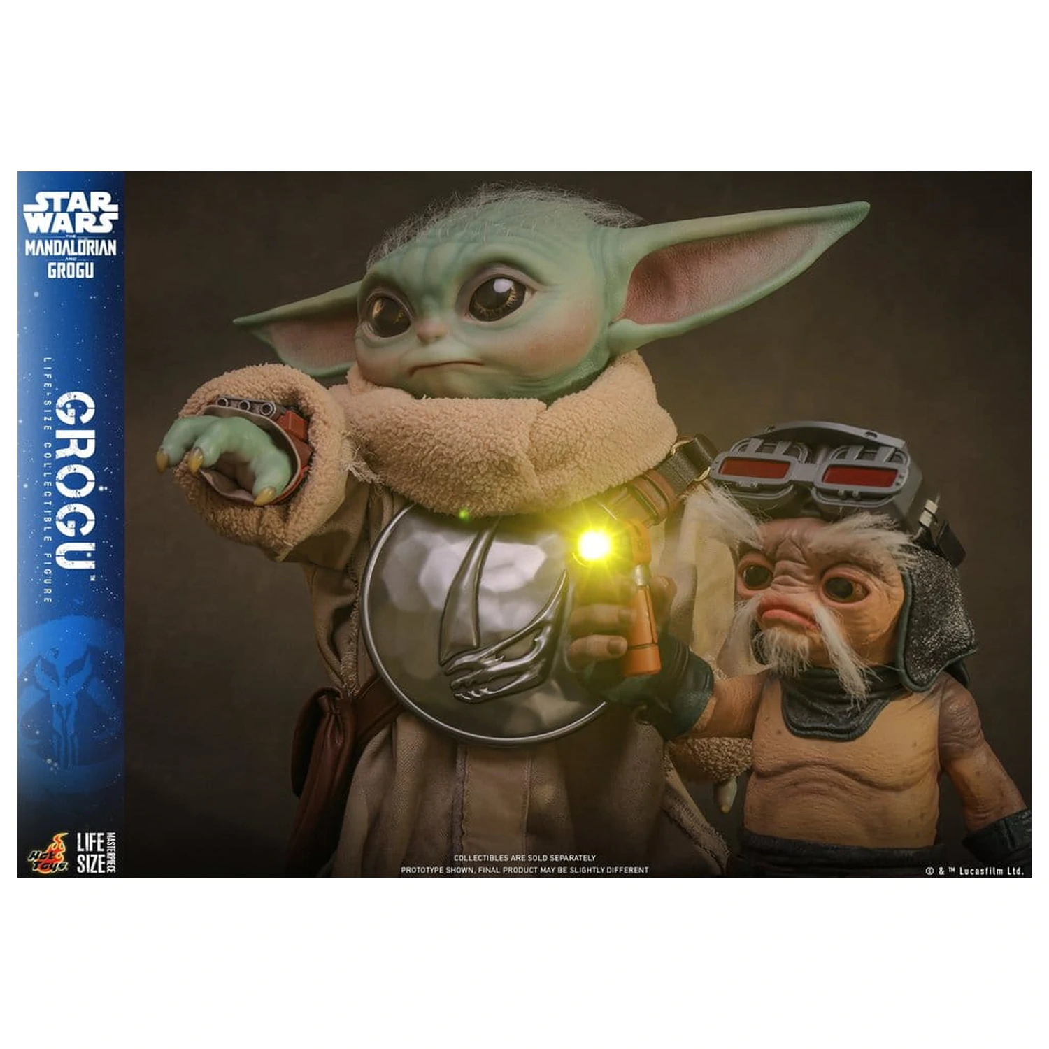 Star Wars: The Mandalorian & Grogu Life-Size Figure Grogu 38 cm product photo