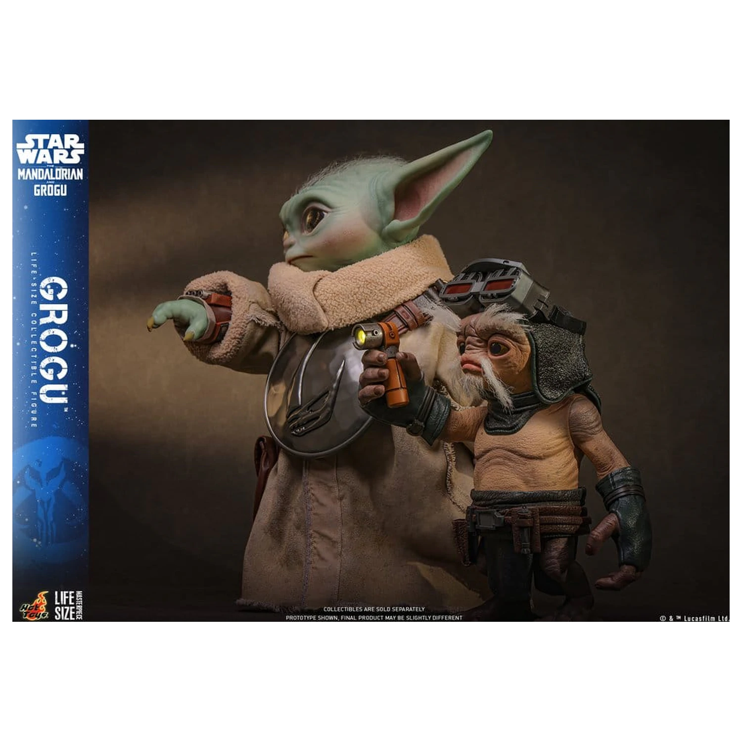 Star Wars: The Mandalorian & Grogu Life-Size Figure Grogu 38 cm product photo