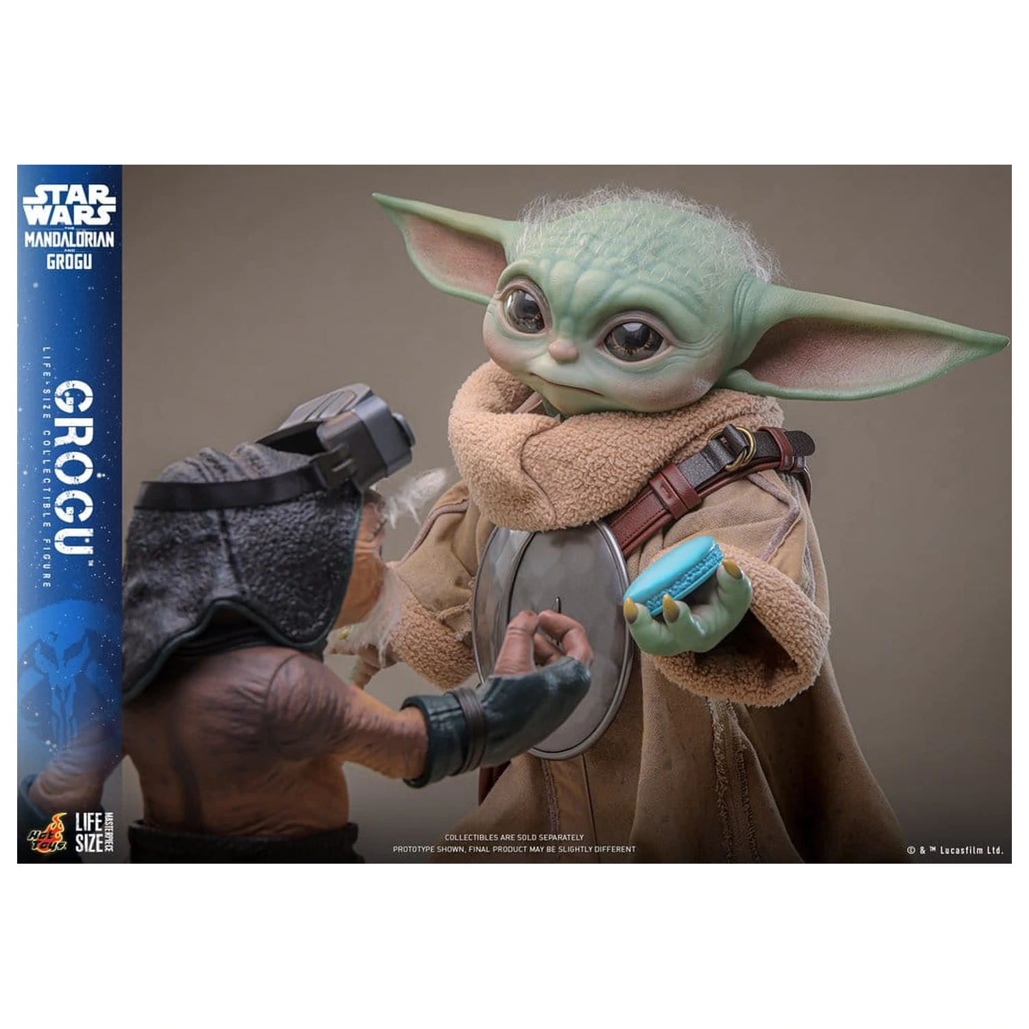 Star Wars: The Mandalorian & Grogu Life-Size Figure Grogu 38 cm product photo