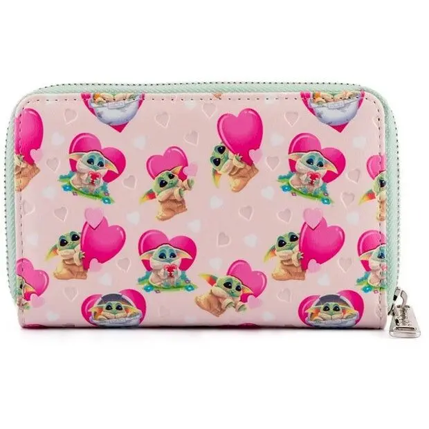 Star Wars The Mandalorian by Loungefly Wallet Grogu Valentines product photo