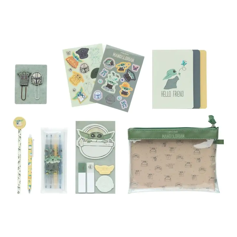 Star Wars The Mandalorian Grogu stationery kit termékfotó