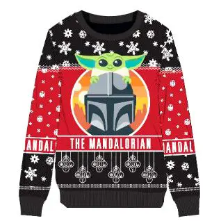 Star Wars The Mandalorian Grogu Christmas hoodie product photo