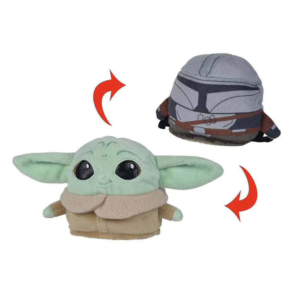 Star Wars: The Mandalorian Reversible Plush Figure Grogu/Mando 8 cm product photo