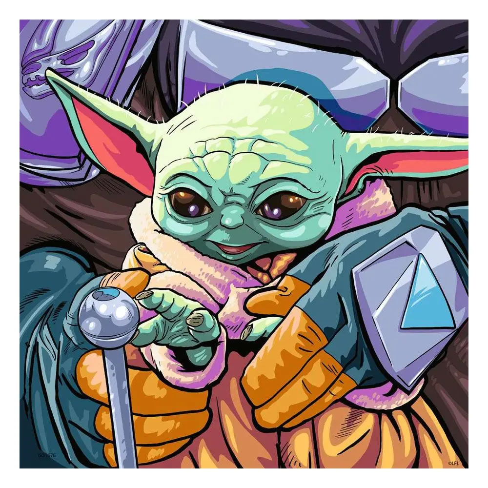 Star Wars The Mandalorian Jigsaw Puzzle Grogu Moments (3x49 pieces) product photo