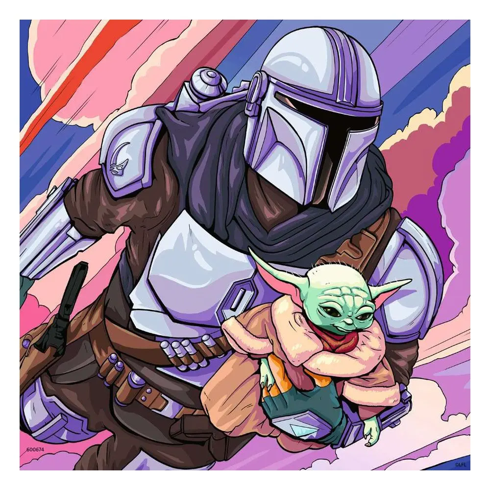 Star Wars The Mandalorian Jigsaw Puzzle Grogu Moments (3x49 pieces) product photo