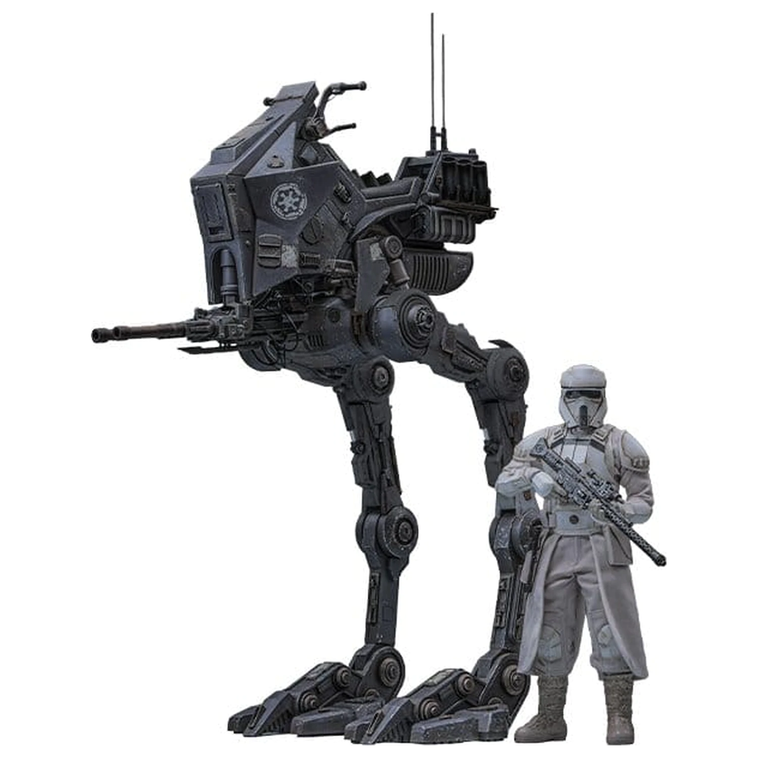 Star Wars: The Mandalorian & Grogu Movie Masterpiece Action Figure Set 1/6 Imperial Remnant AT-RT Driver & AT-RT 60 cm product photo