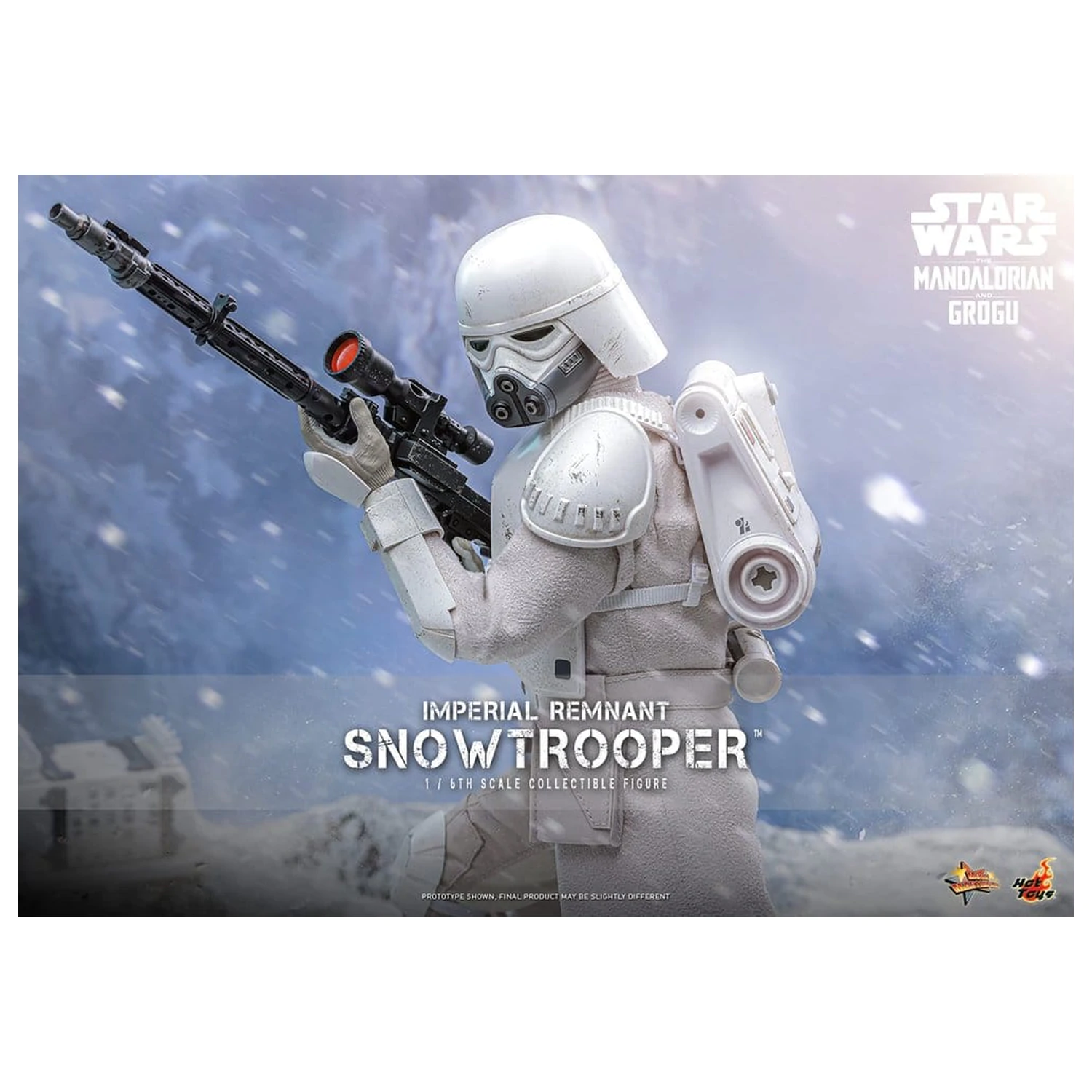Star Wars: The Mandalorian & Grogu Movie Masterpiece Action Figure 1/6 Imperial Remnant Snowtrooper 30 cm product photo