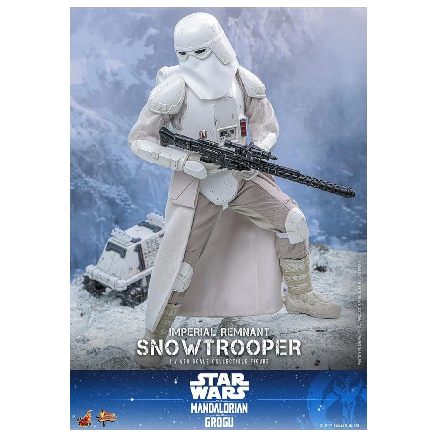 Star Wars: The Mandalorian & Grogu Movie Masterpiece Action Figure 1/6 Imperial Remnant Snowtrooper 30 cm product photo