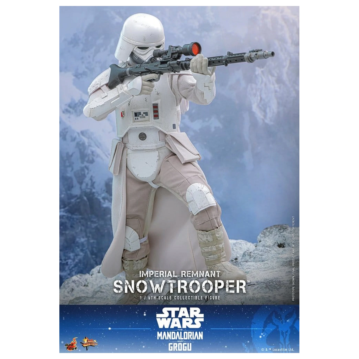Star Wars: The Mandalorian & Grogu Movie Masterpiece Action Figure 1/6 Imperial Remnant Snowtrooper 30 cm product photo