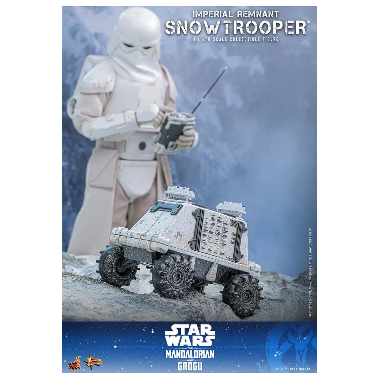 Star Wars: The Mandalorian & Grogu Movie Masterpiece Action Figure 1/6 Imperial Remnant Snowtrooper 30 cm product photo