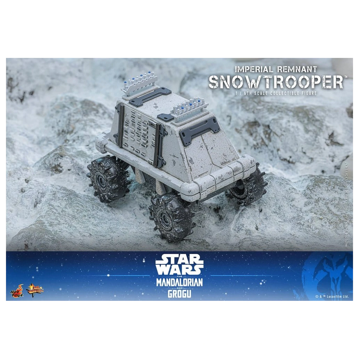 Star Wars: The Mandalorian & Grogu Movie Masterpiece Action Figure 1/6 Imperial Remnant Snowtrooper 30 cm product photo