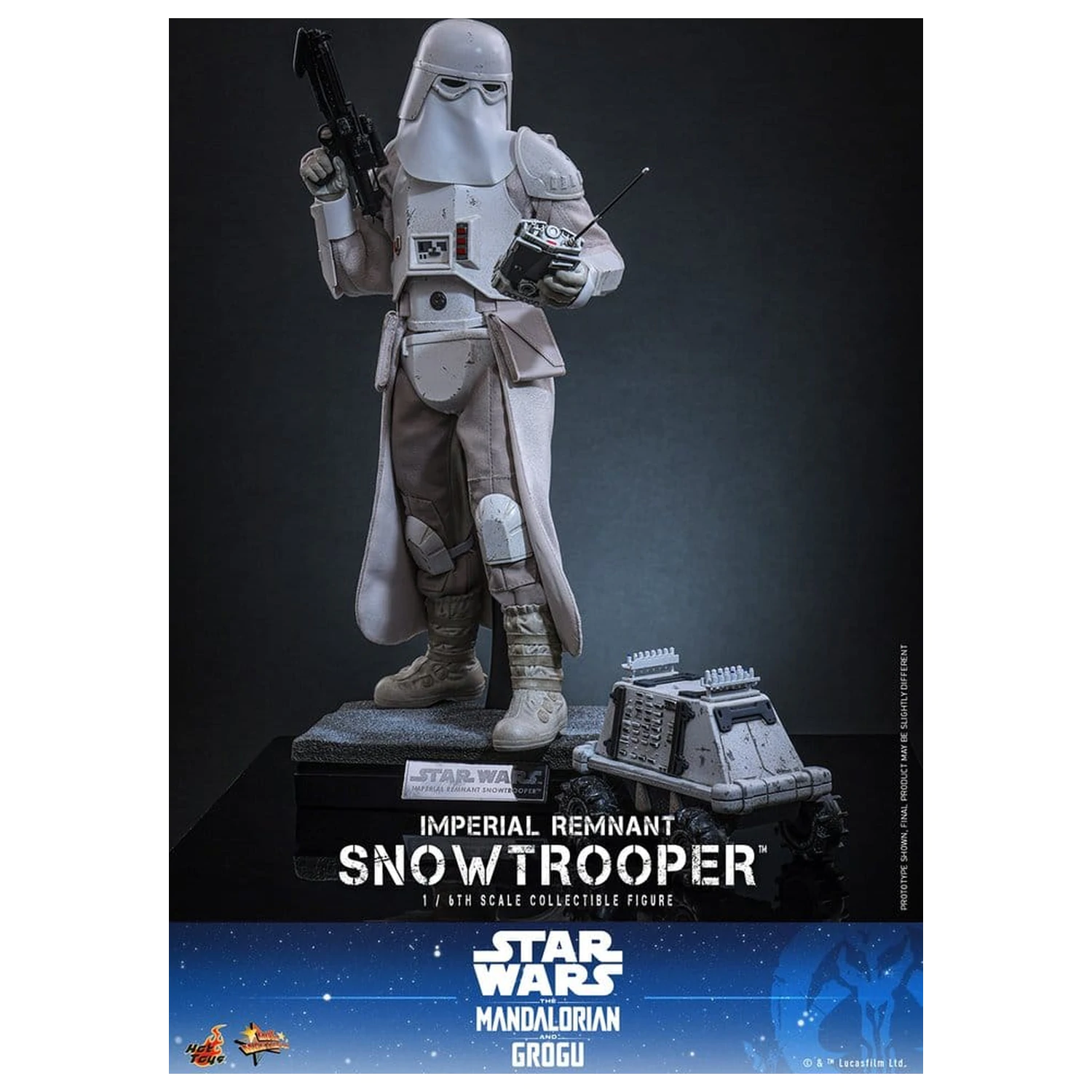Star Wars: The Mandalorian & Grogu Movie Masterpiece Action Figure 1/6 Imperial Remnant Snowtrooper 30 cm product photo