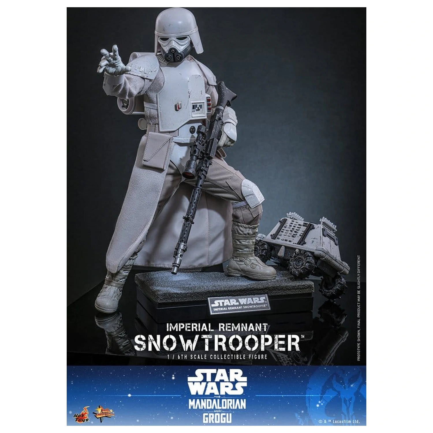Star Wars: The Mandalorian & Grogu Movie Masterpiece Action Figure 1/6 Imperial Remnant Snowtrooper 30 cm product photo