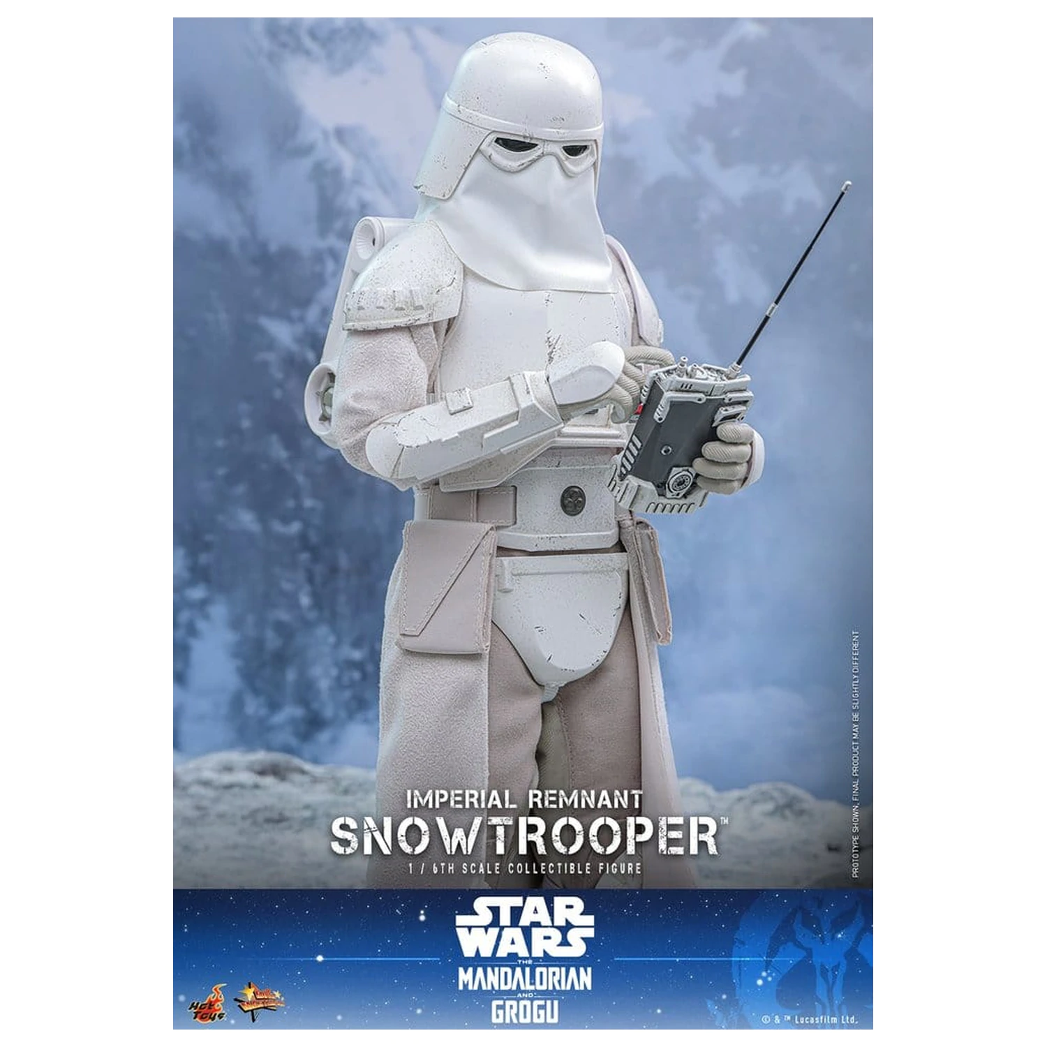 Star Wars: The Mandalorian & Grogu Movie Masterpiece Action Figure 1/6 Imperial Remnant Snowtrooper 30 cm product photo