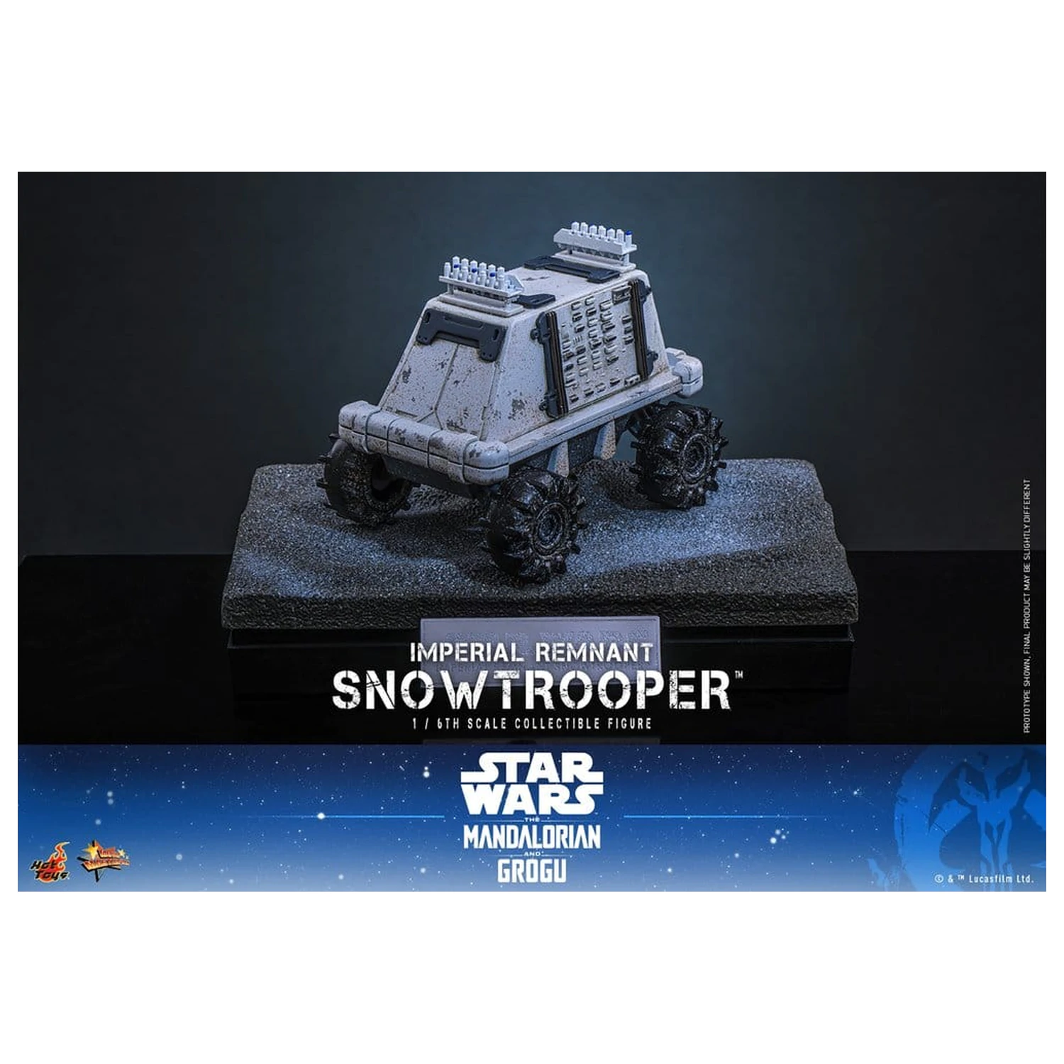 Star Wars: The Mandalorian & Grogu Movie Masterpiece Action Figure 1/6 Imperial Remnant Snowtrooper 30 cm product photo
