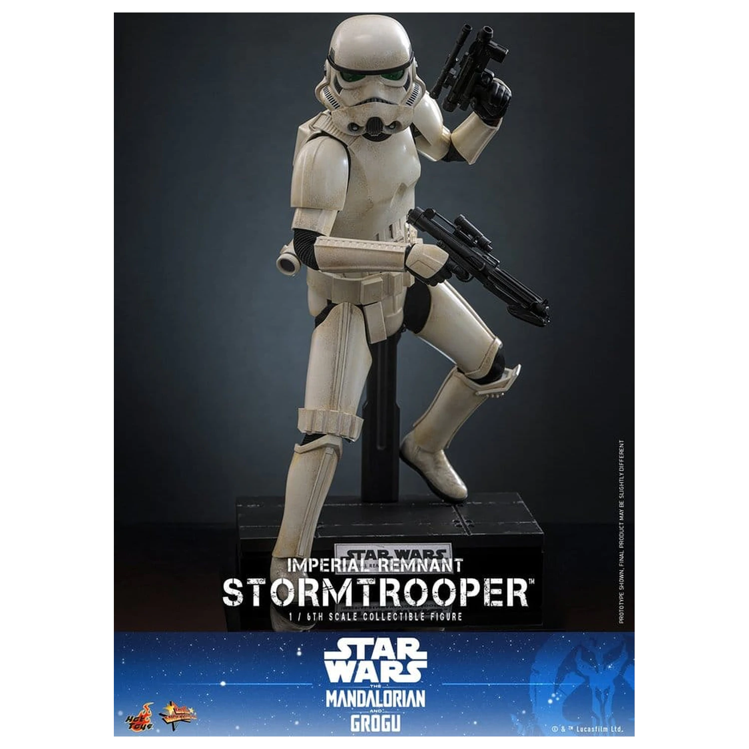 Star Wars: The Mandalorian & Grogu Movie Masterpiece Action Figure 1/6 Imperial Remnant Stormtrooper 30 cm product photo