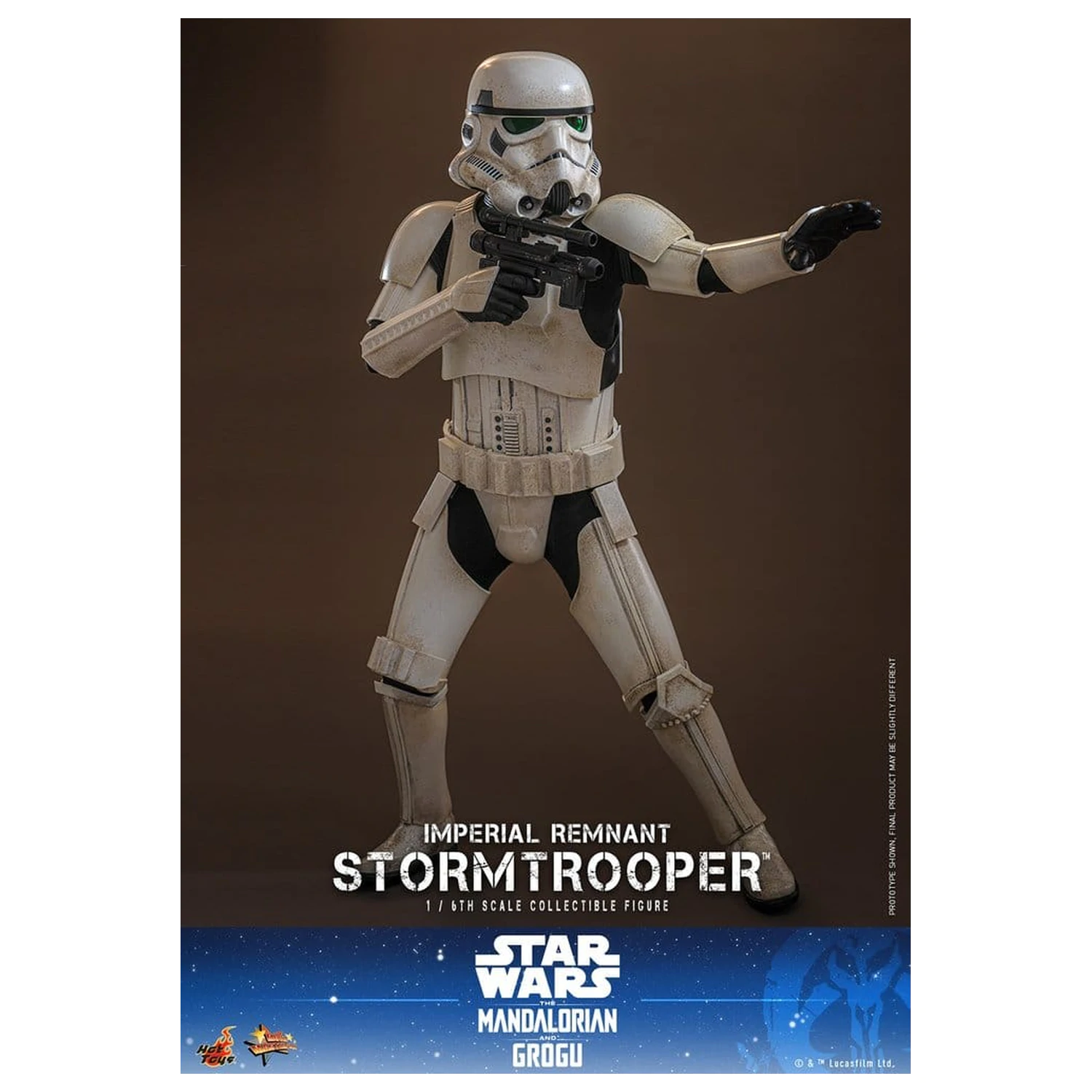 Star Wars: The Mandalorian & Grogu Movie Masterpiece Action Figure 1/6 Imperial Remnant Stormtrooper 30 cm product photo