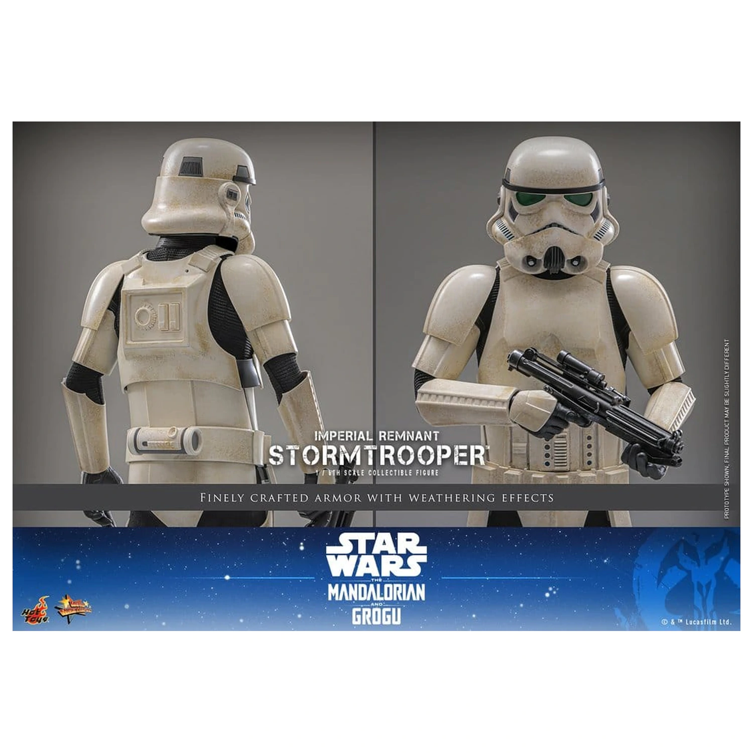 Star Wars: The Mandalorian & Grogu Movie Masterpiece Action Figure 1/6 Imperial Remnant Stormtrooper 30 cm product photo