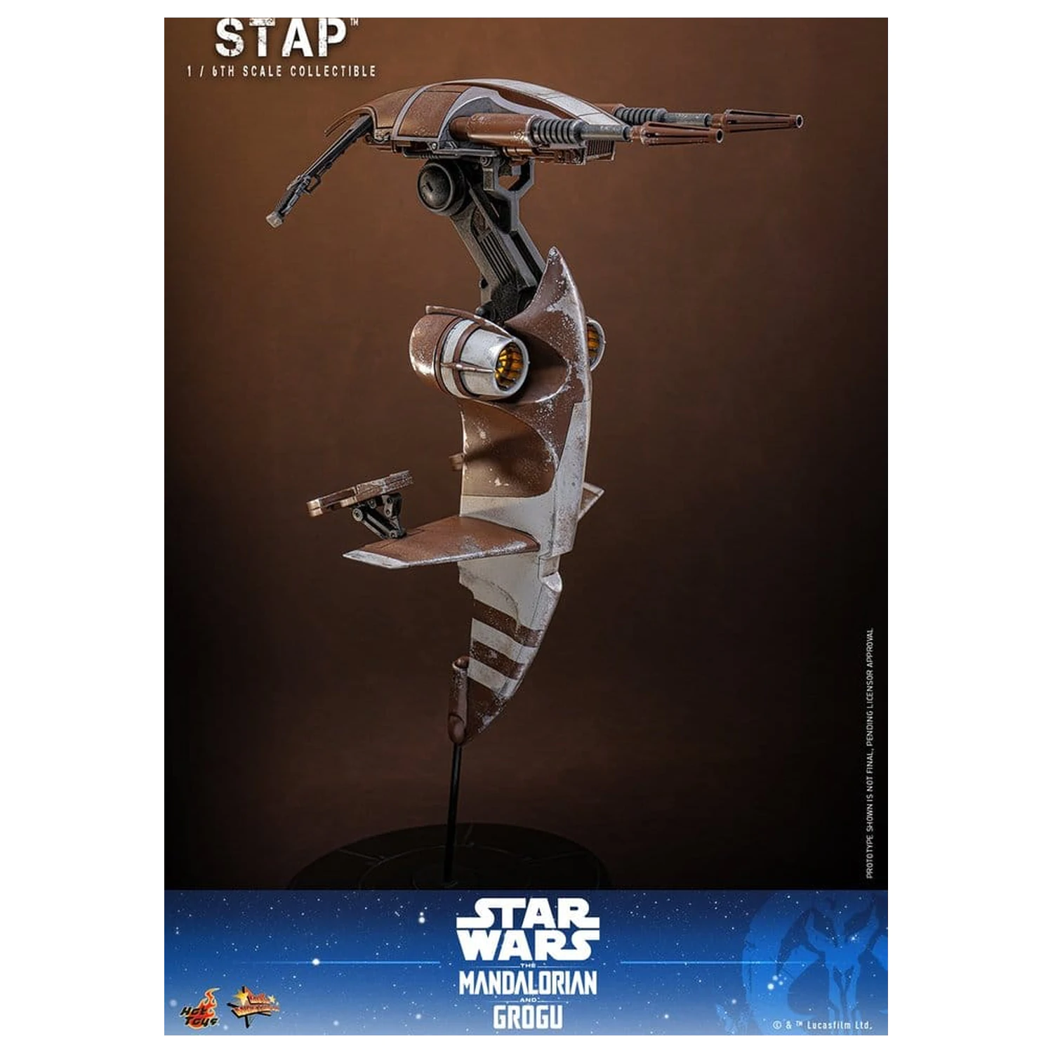 Star Wars: The Mandalorian & Grogu Movie Masterpiece Accessory 1/6 STAP 32 cm product photo