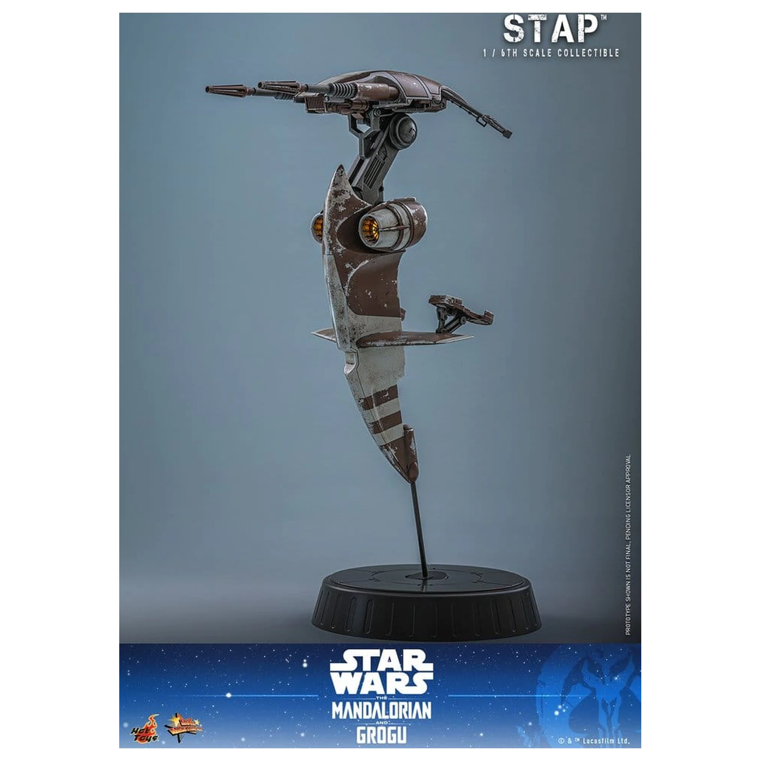 Star Wars: The Mandalorian & Grogu Movie Masterpiece Accessory 1/6 STAP 32 cm product photo