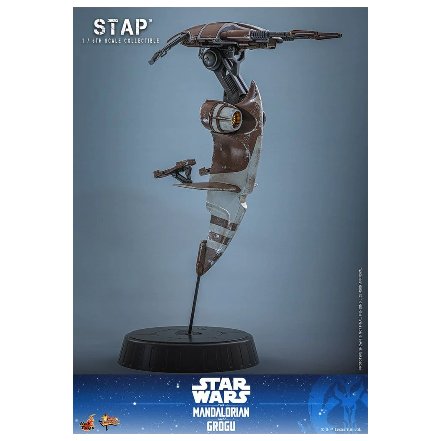 Star Wars: The Mandalorian & Grogu Movie Masterpiece Accessory 1/6 STAP 32 cm product photo