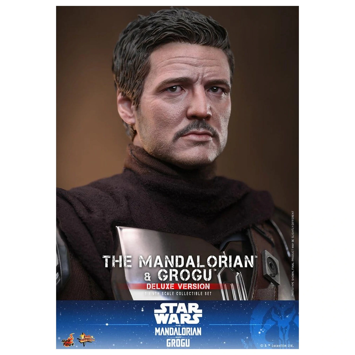 Star Wars: The Mandalorian & Grogu Movie Masterpiece Action Figure 1/6 The Mandalorian and Grogu (Deluxe Version) 31 cm product photo
