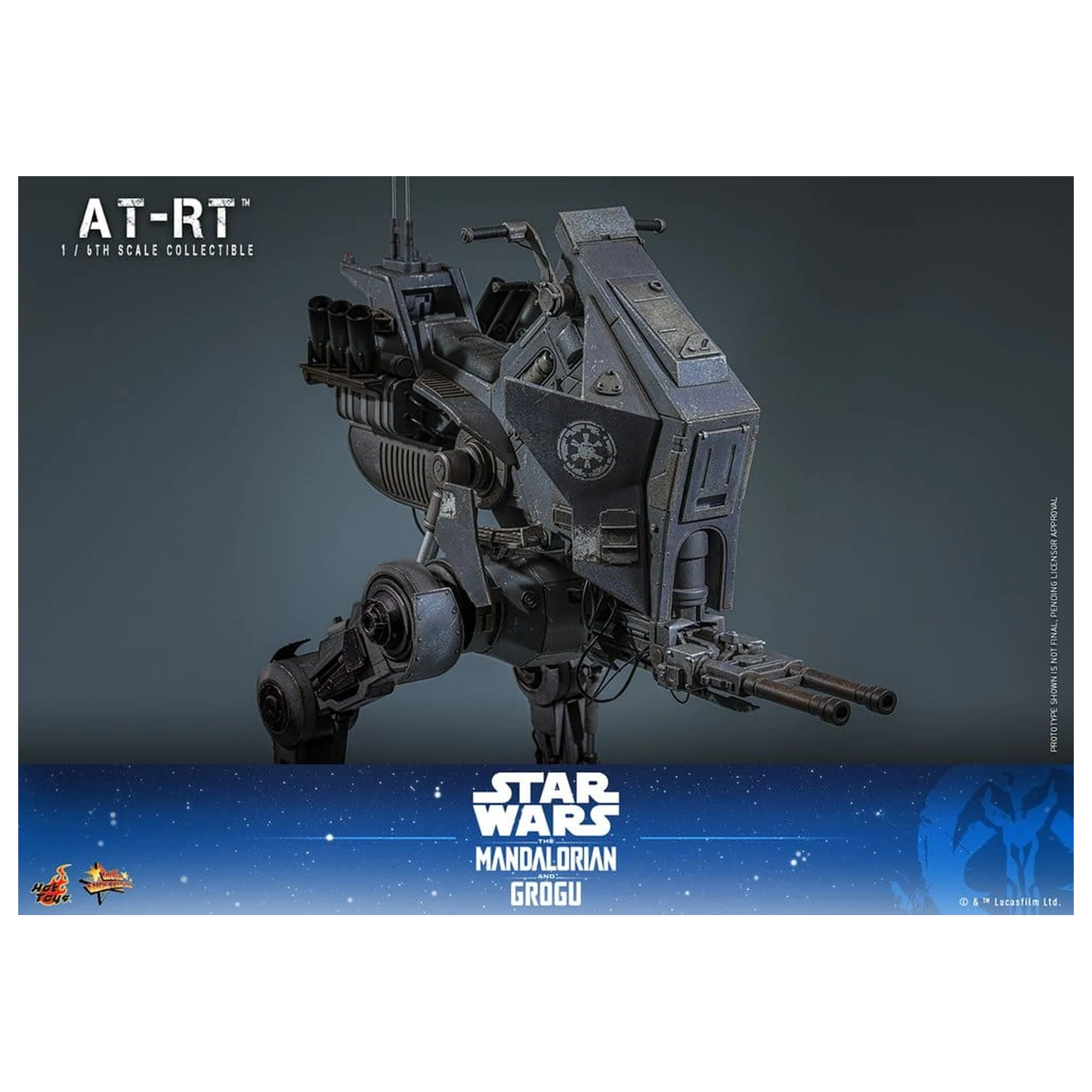 Star Wars: The Mandalorian & Grogu Movie Masterpiece Vehicle 1/6 AT-RT 60 cm product photo
