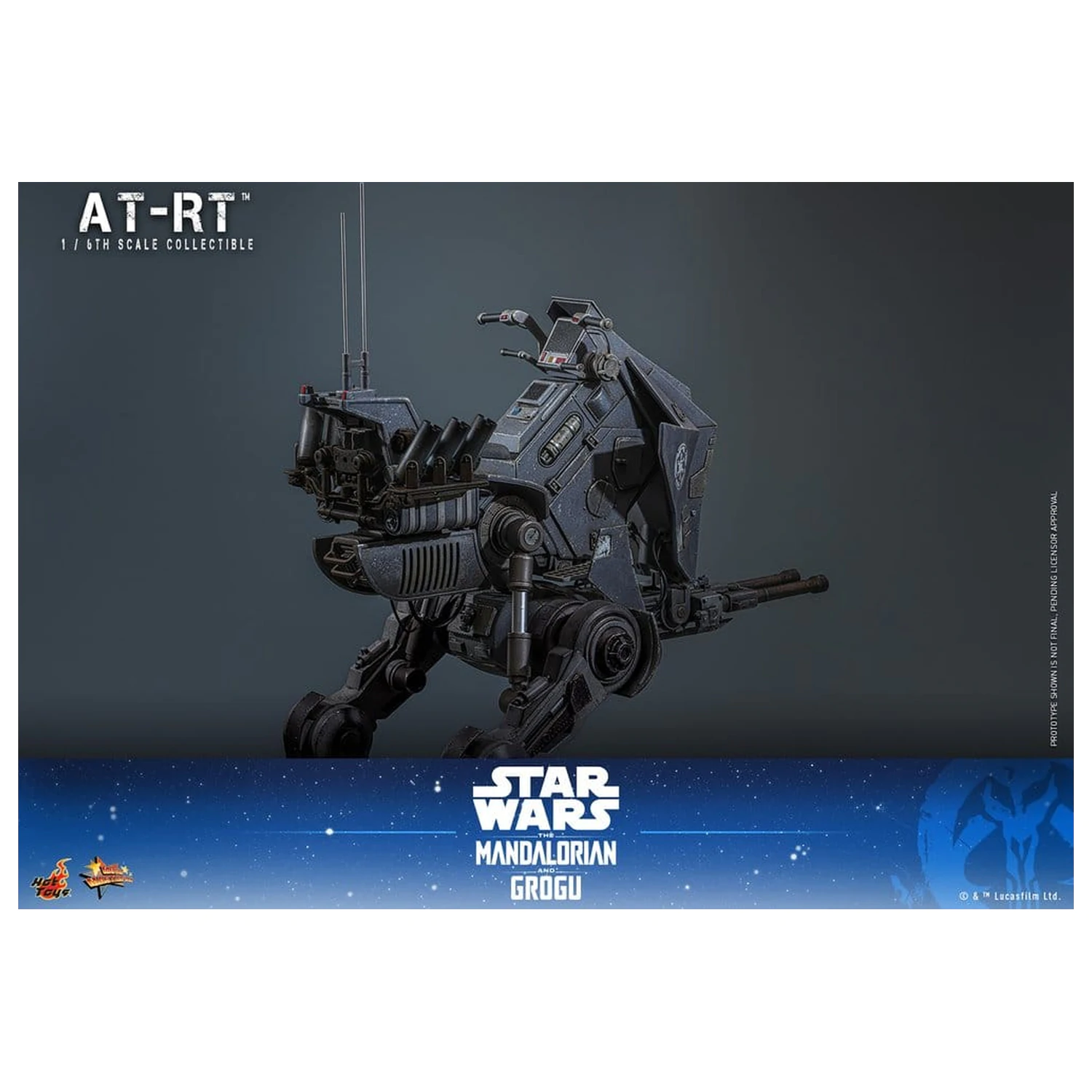Star Wars: The Mandalorian & Grogu Movie Masterpiece Vehicle 1/6 AT-RT 60 cm product photo