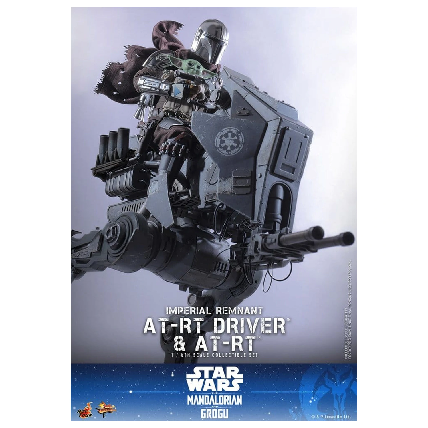 Star Wars: The Mandalorian & Grogu Movie Masterpiece Vehicle 1/6 AT-RT 60 cm product photo