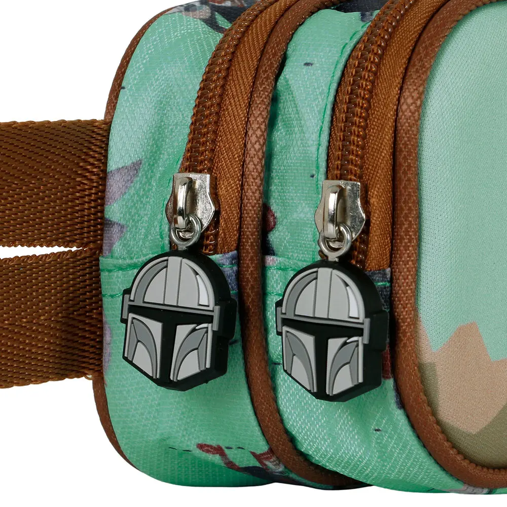 Star Wars The Mandalorian Grogu Say Hi 3D double pencil case termékfotó