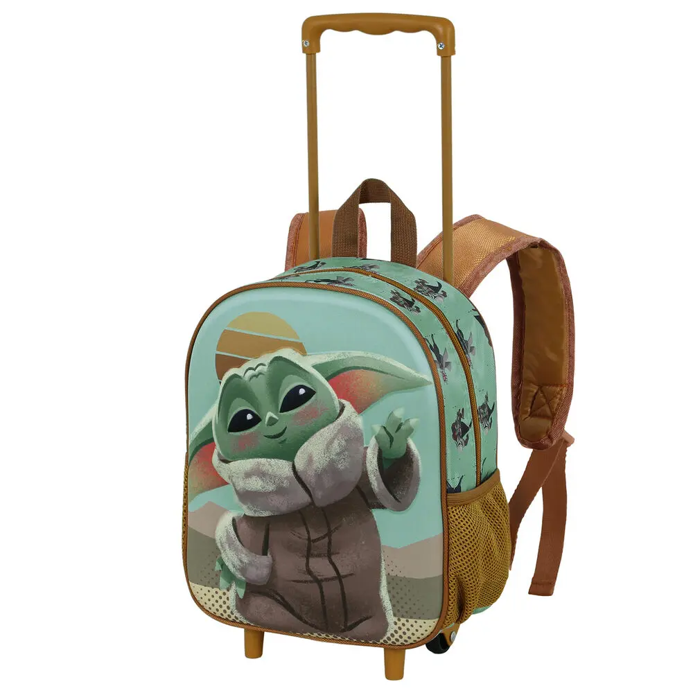 Star Wars The Mandalorian Grogu Say Hi 3D trolley 34cm product photo