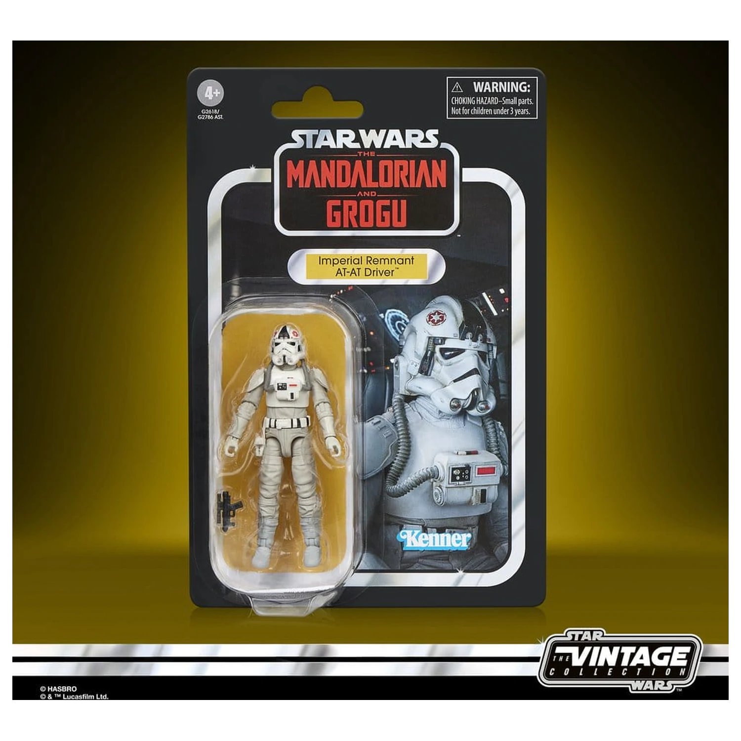 Star Wars: The Mandalorian & Grogu Vintage Collection Action Figure Imperial Remnant AT-AT Driver 10 cm product photo