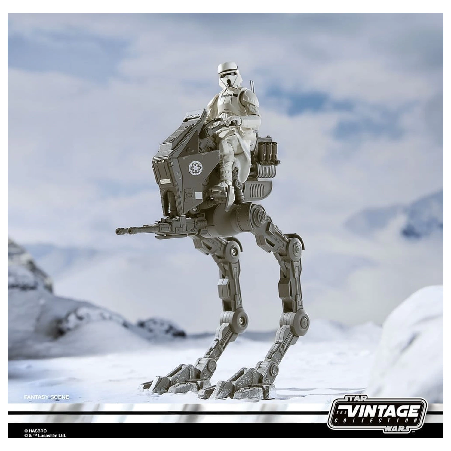 Star Wars: The Mandalorian & Grogu Vintage Collection Vehicle Imperial Remnant AT-RT 10 cm product photo