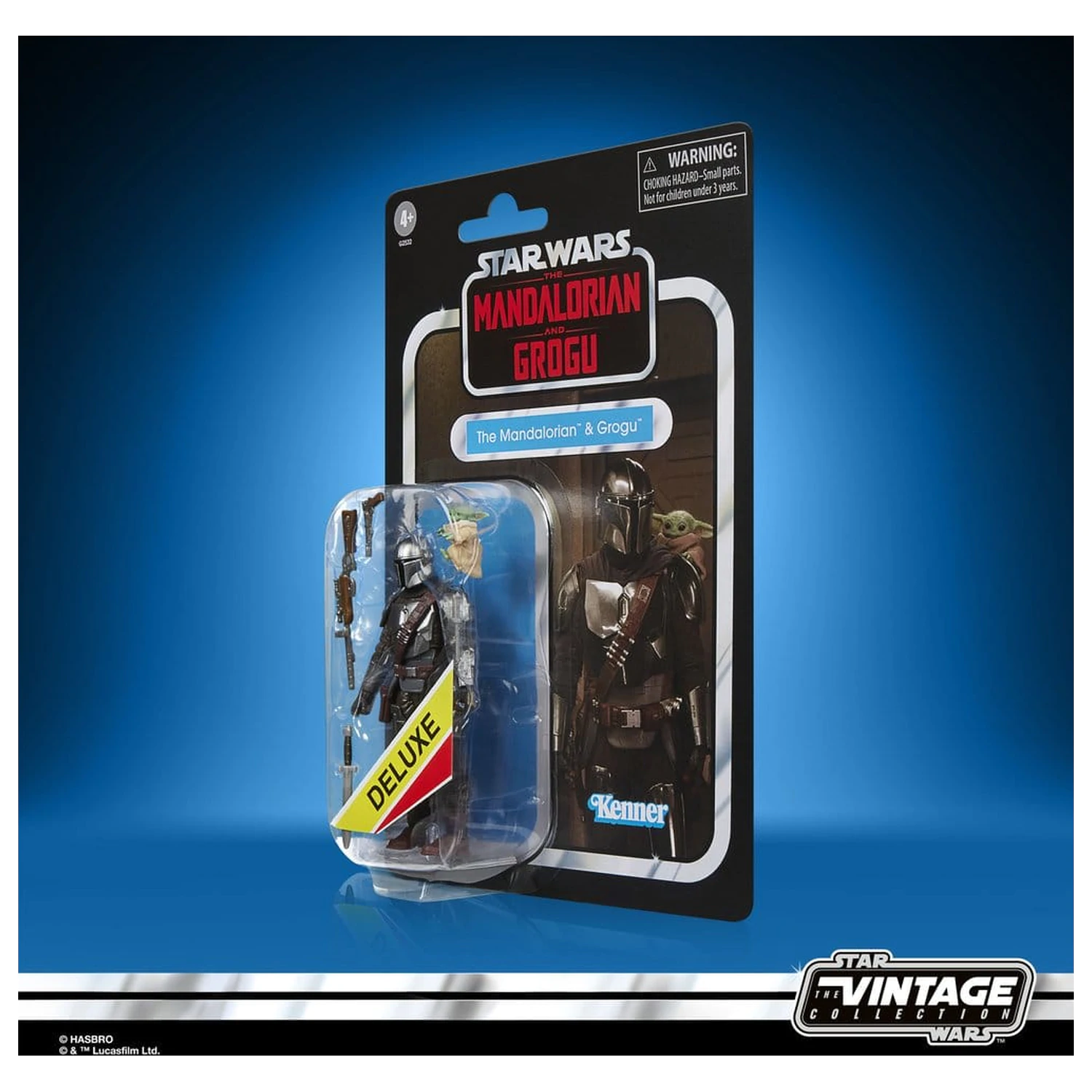 Star Wars: The Mandalorian & Grogu Vintage Collection Action Figure The Mandalorian & Grogu 10 cm product photo