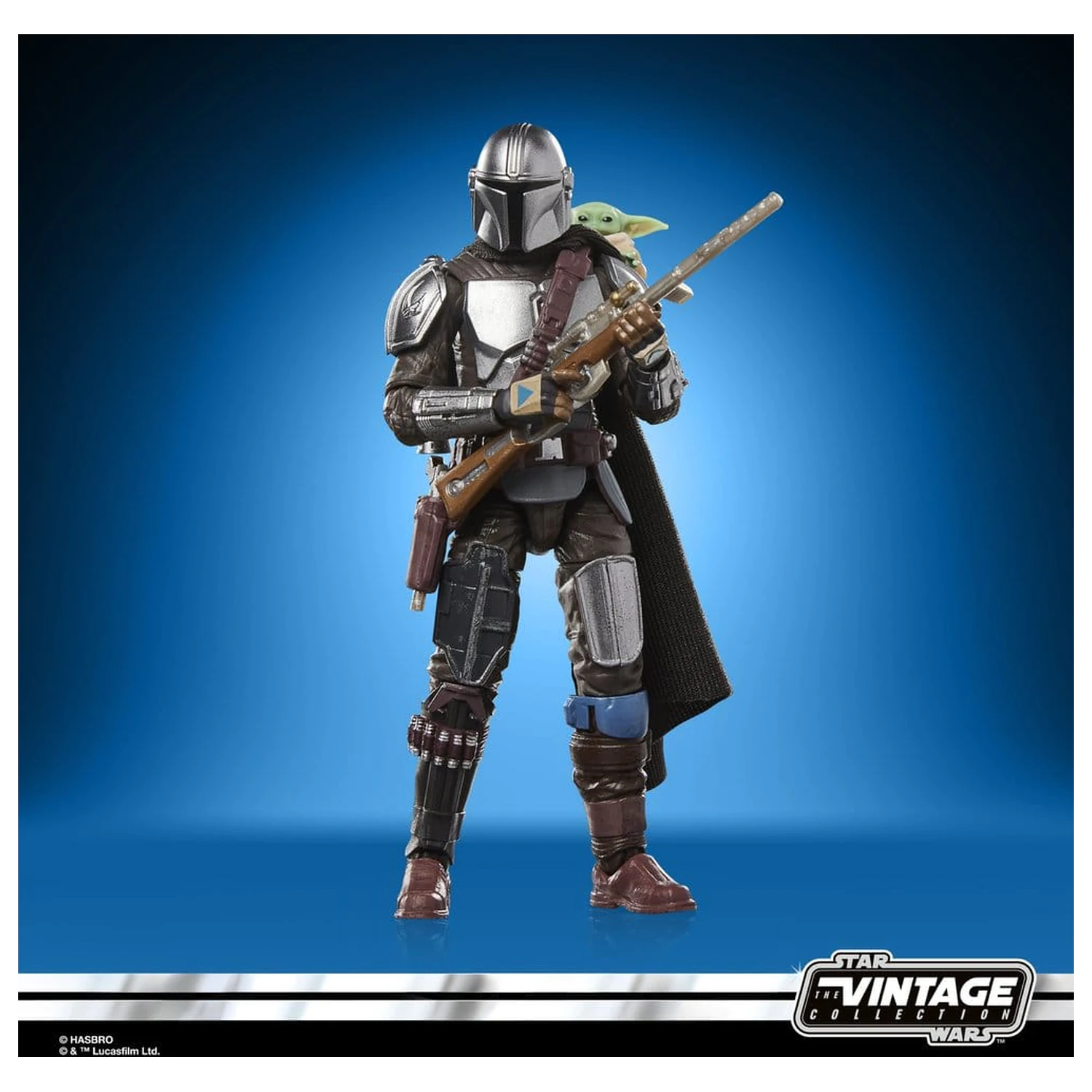Star Wars: The Mandalorian & Grogu Vintage Collection Action Figure The Mandalorian & Grogu 10 cm product photo