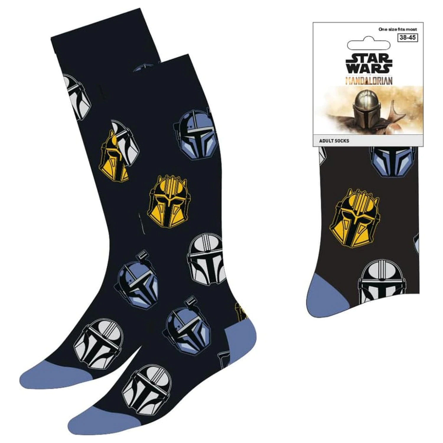 Star Wars: The Mandalorian Socks Helmets 38-45  product photo