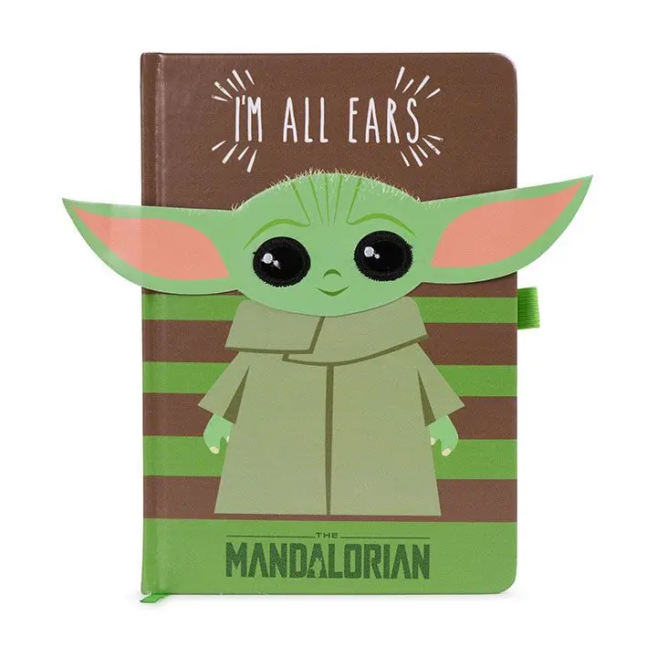 Star Wars The Mandalorian Premium Notebook A5 I'm All Ears Green termékfotó