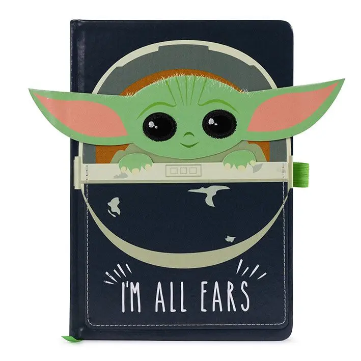 Star Wars The Mandalorian Premium Notebook A5 I'm All Ears product photo