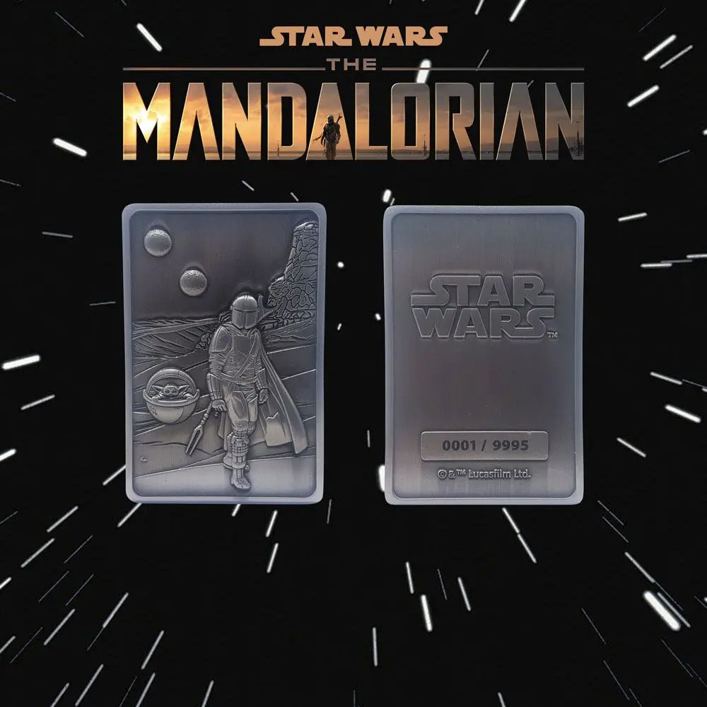 Star Wars: The Mandalorian Iconic Scene Collection Limited Edition Ingot The Mandalorian product photo
