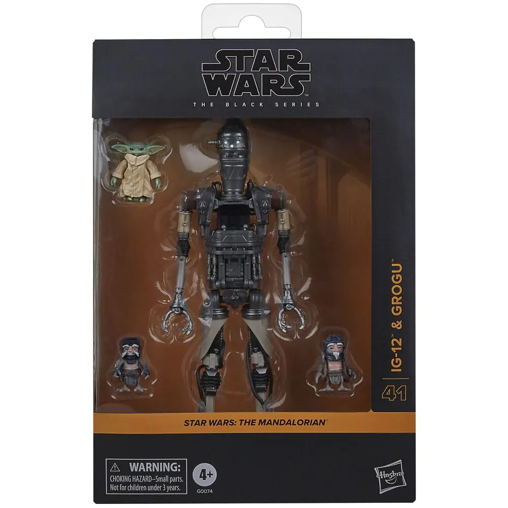 Star Wars The Mandalorian IG-12 & Grogu set figures 15cm termékfotó